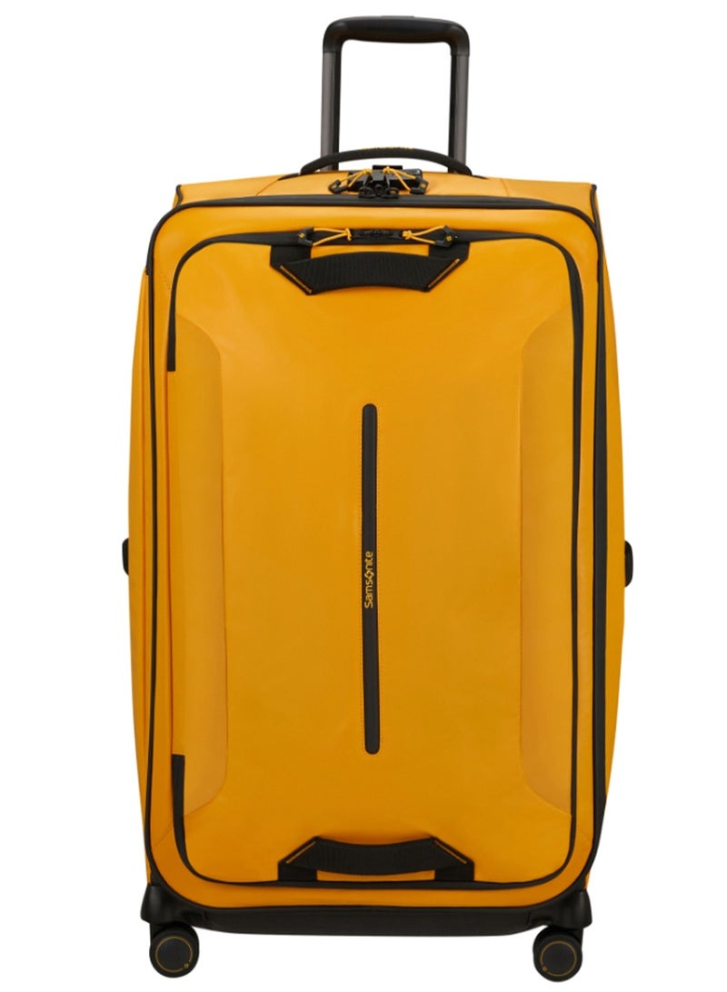 Samsonite Ecodiver Suitcase Check-In Size 79 cm, 4 Spinner Wheels, 100% Recycled Pet, Yellow|ID Tag|Front Pocket Compartment|TSA Lock|Water Resistant Material - 3 Years International Warranty - Image 2